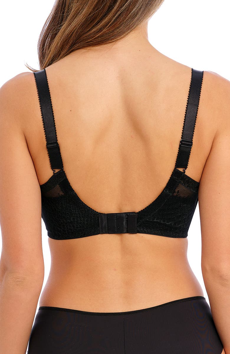 Fantasie Envisage Underwire Spacer Bra, Alternate, color, Black