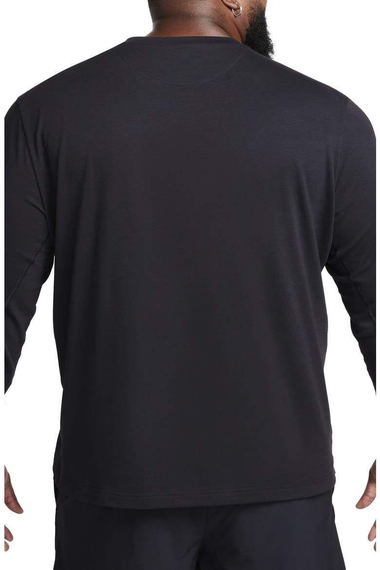Dri-FIT Primary Long Sleeve T-Shirt, Alternate, color, BLACK/ BLACK