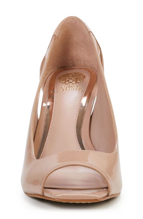 Vince Camuto Lizanie Open Toe Pump In Neutral