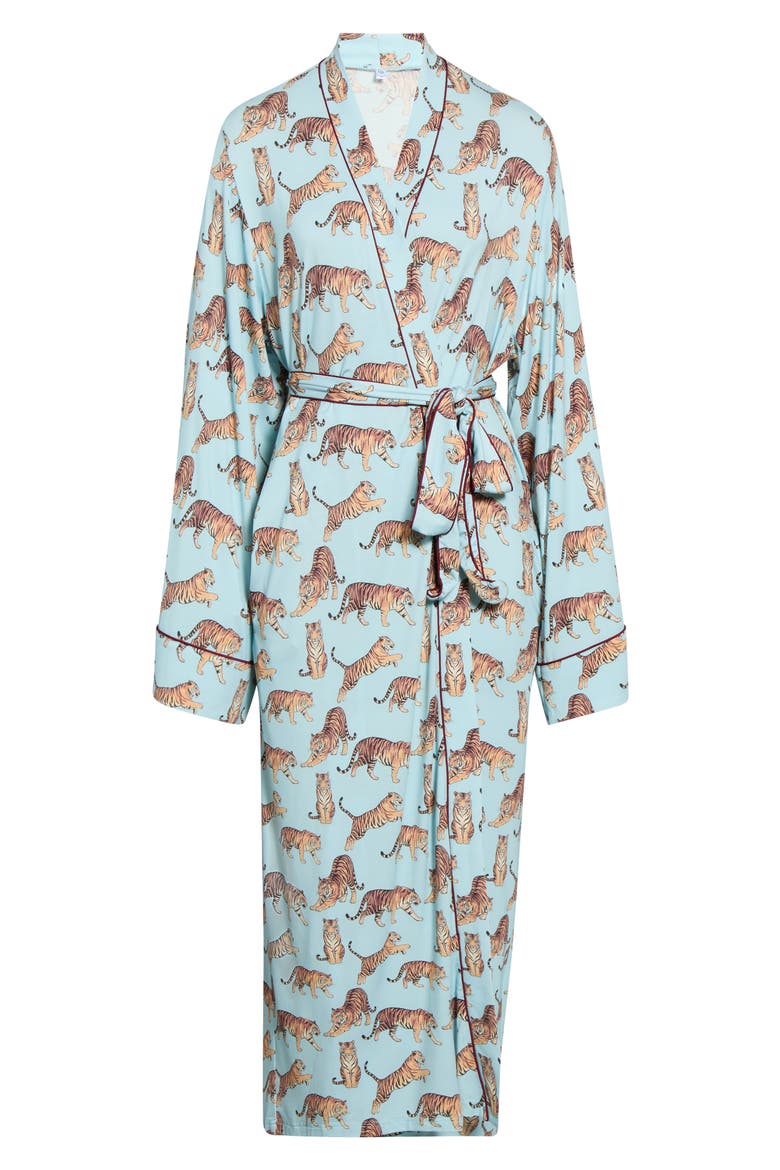 Maxi Robe, Main, color, DANCING TIGERS