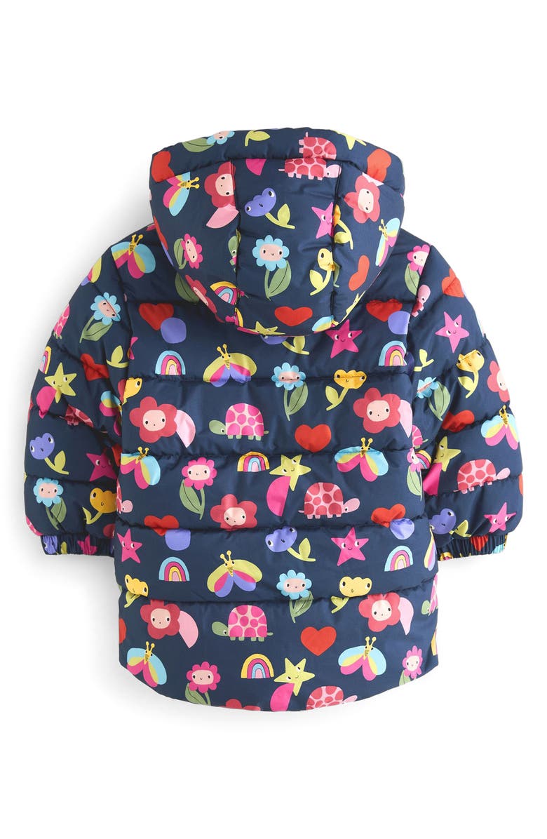 NEXT Kids' Print Hooded Puffer Jacket, Alternate, color, 