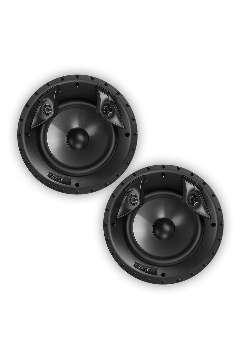 80F/X-LS Vanishing 8" In-Ceiling Speakers - Pair, Main, color, White