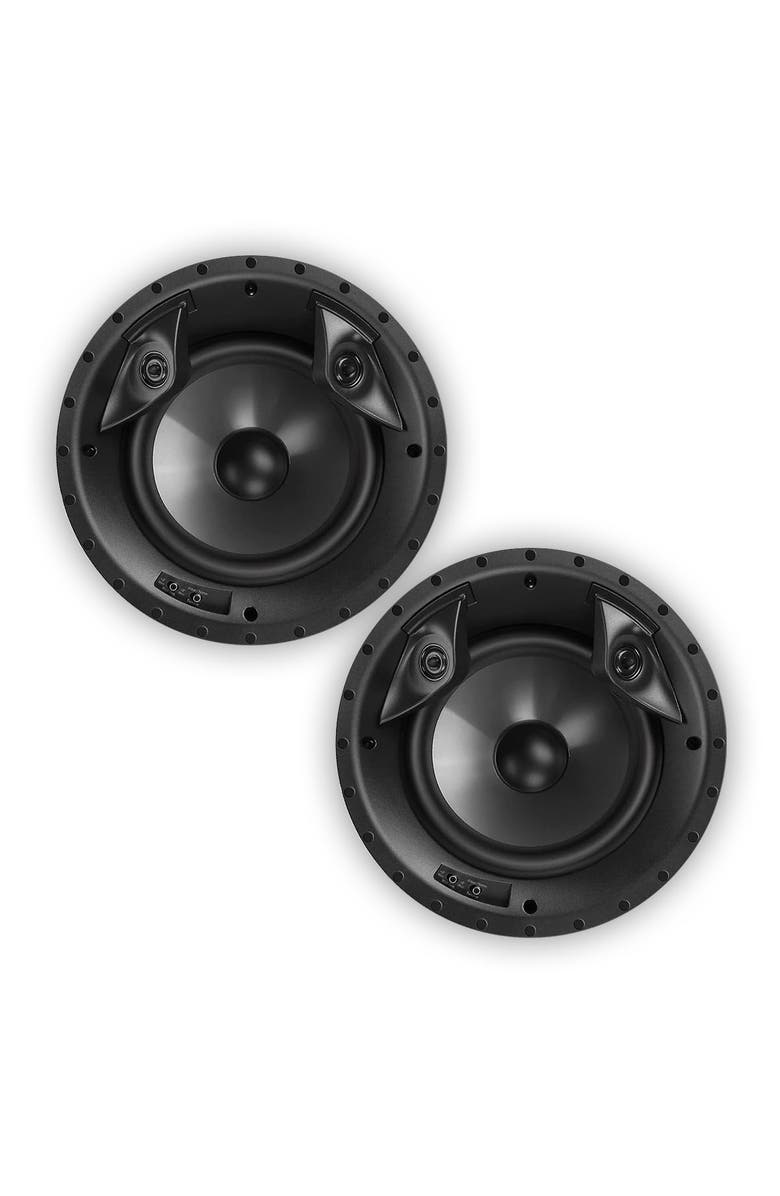 Polk Audio 80F/X-LS Vanishing 8" In-Ceiling Speakers - Pair, Main, color, White