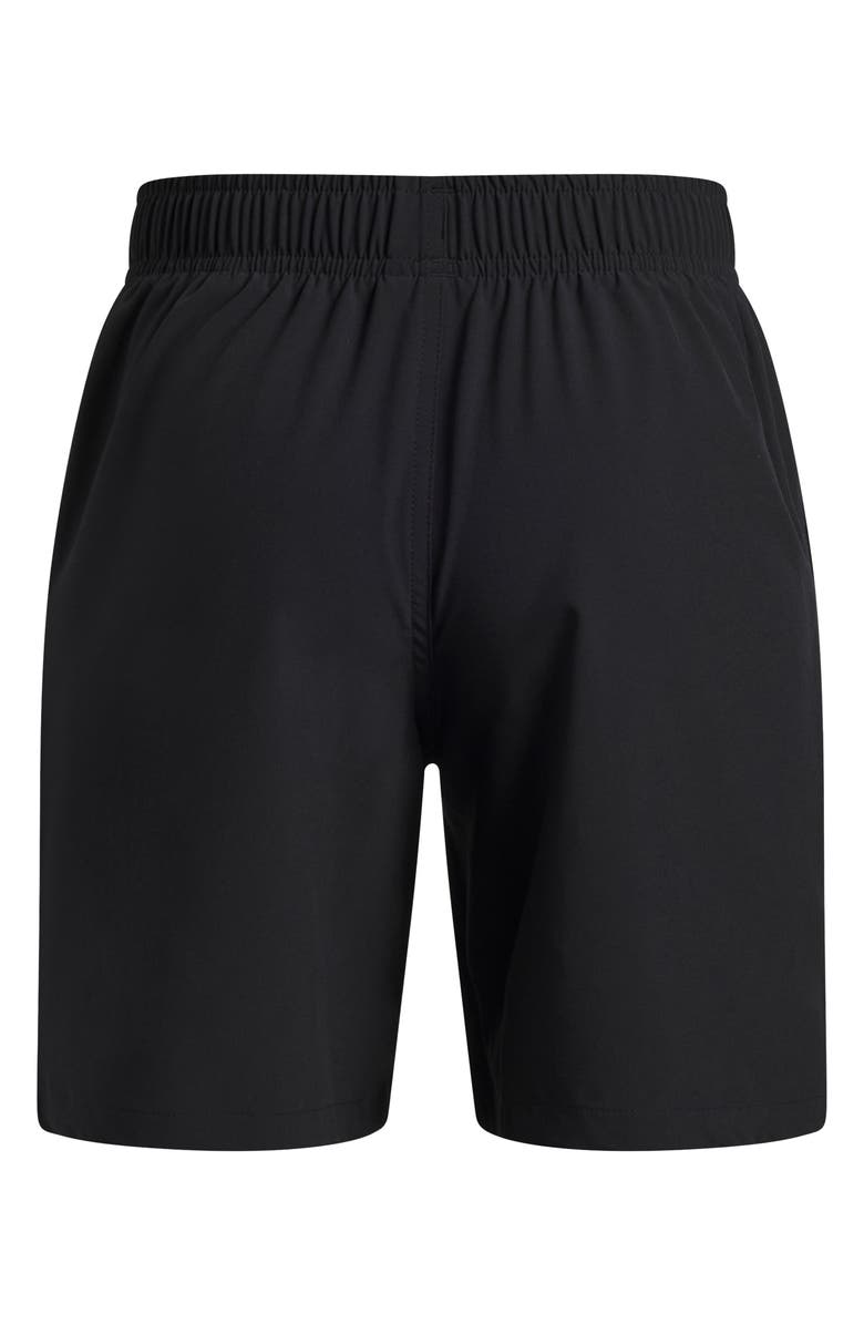 Under Armour Kids' Unstoppable Shorts, Alternate, color, Black