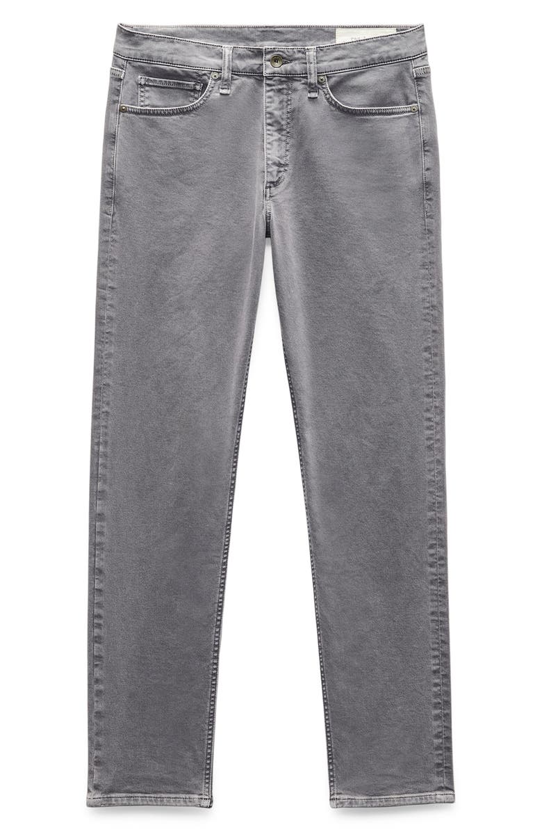 rag & bone Fit 2 Aero Stretch Slim Fit Jeans, Alternate, color, Dark Grey