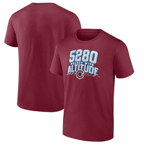 Men's Fanatics Branded Burgundy Colorado Avalanche Local T-Shirt