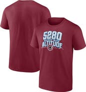 FANATICS Men's Fanatics Branded Burgundy Colorado Avalanche Local T-Shirt