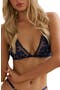 Annabelle Embroidered Mesh Bralette