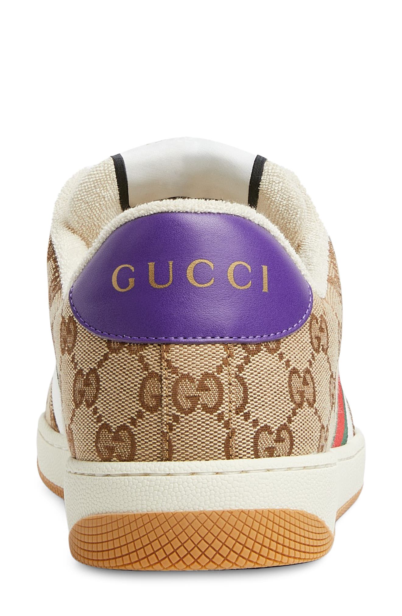 Gucci Screener Sneaker, Alternate, color, Beige