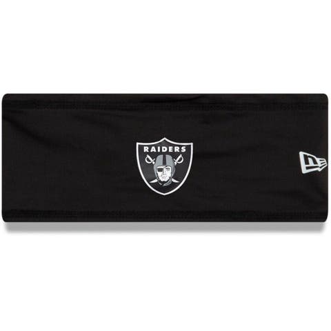 Black Las Vegas Raiders Official Training Camp COOLERA Headband