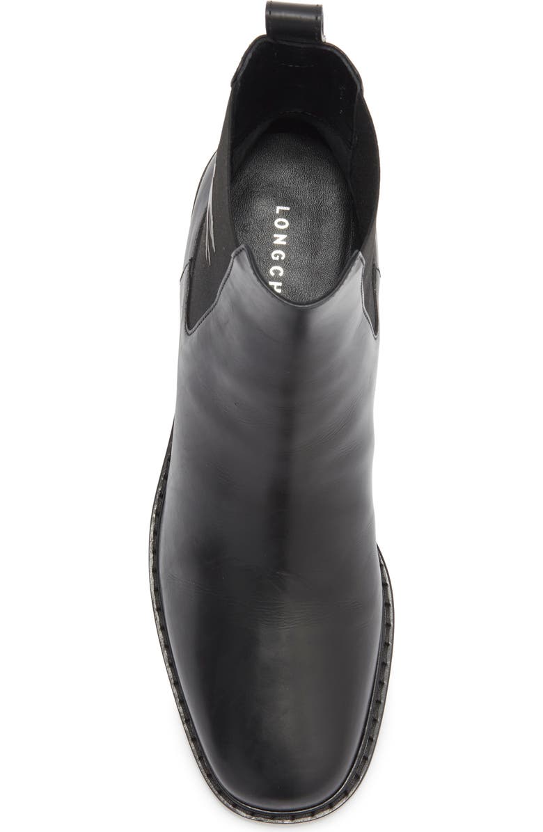 Longchamp Chelsea Boot, Alternate, color, Black