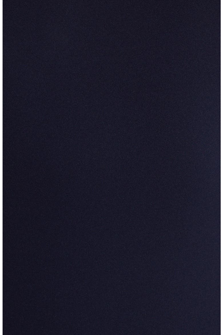 Logo Trim One-Piece Swimsuit, Alternate, color, NAVY