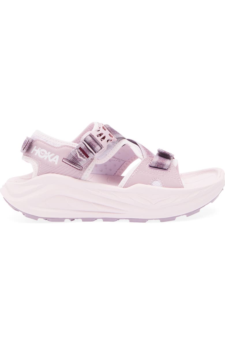HOKA Infini Hike TC Sandal, Alternate, color, Fragrant Lilac / Lilac Cream