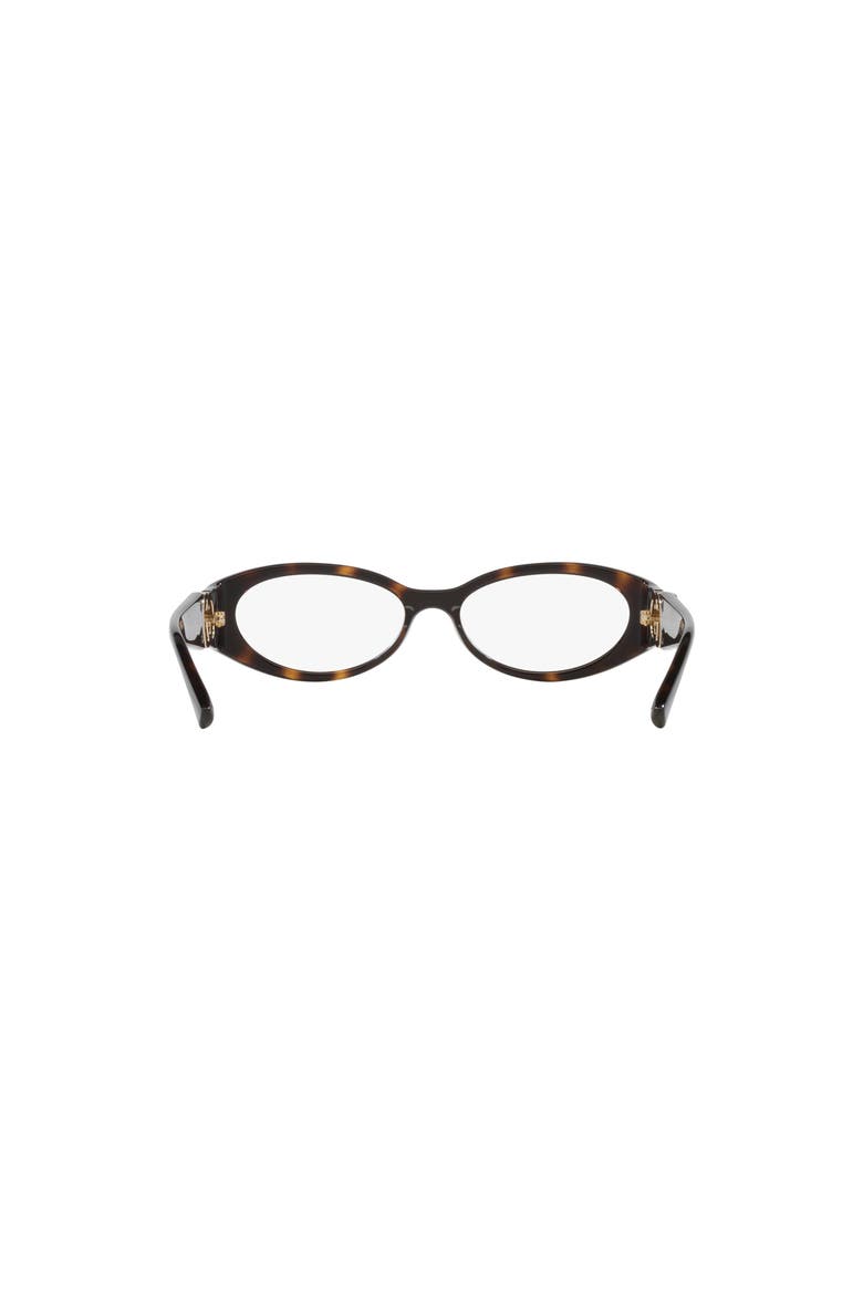 52mm Round optical glasses, Alternate, color, Tortoise