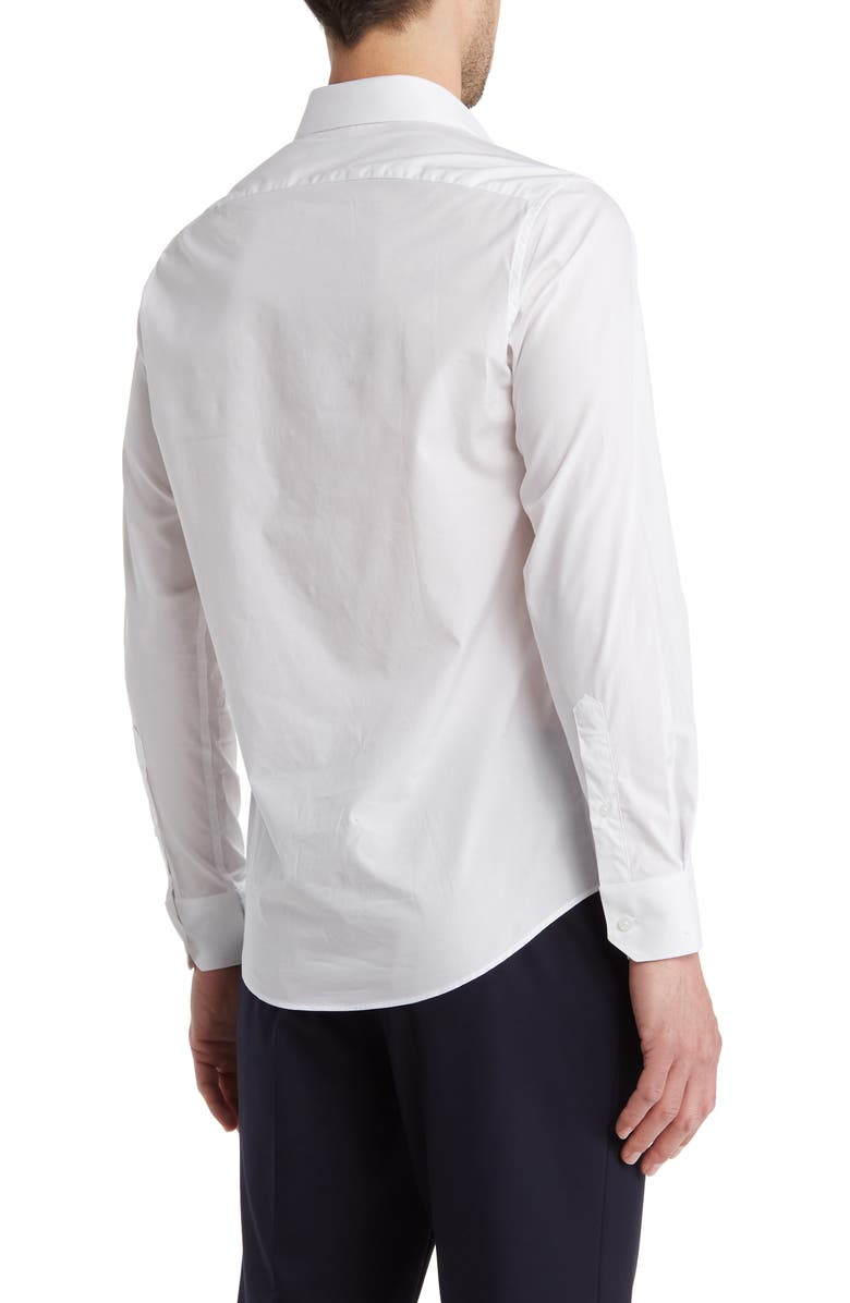 Cavalli Class Comfort Fit Solid Dress Shirt, Alternate, color, 