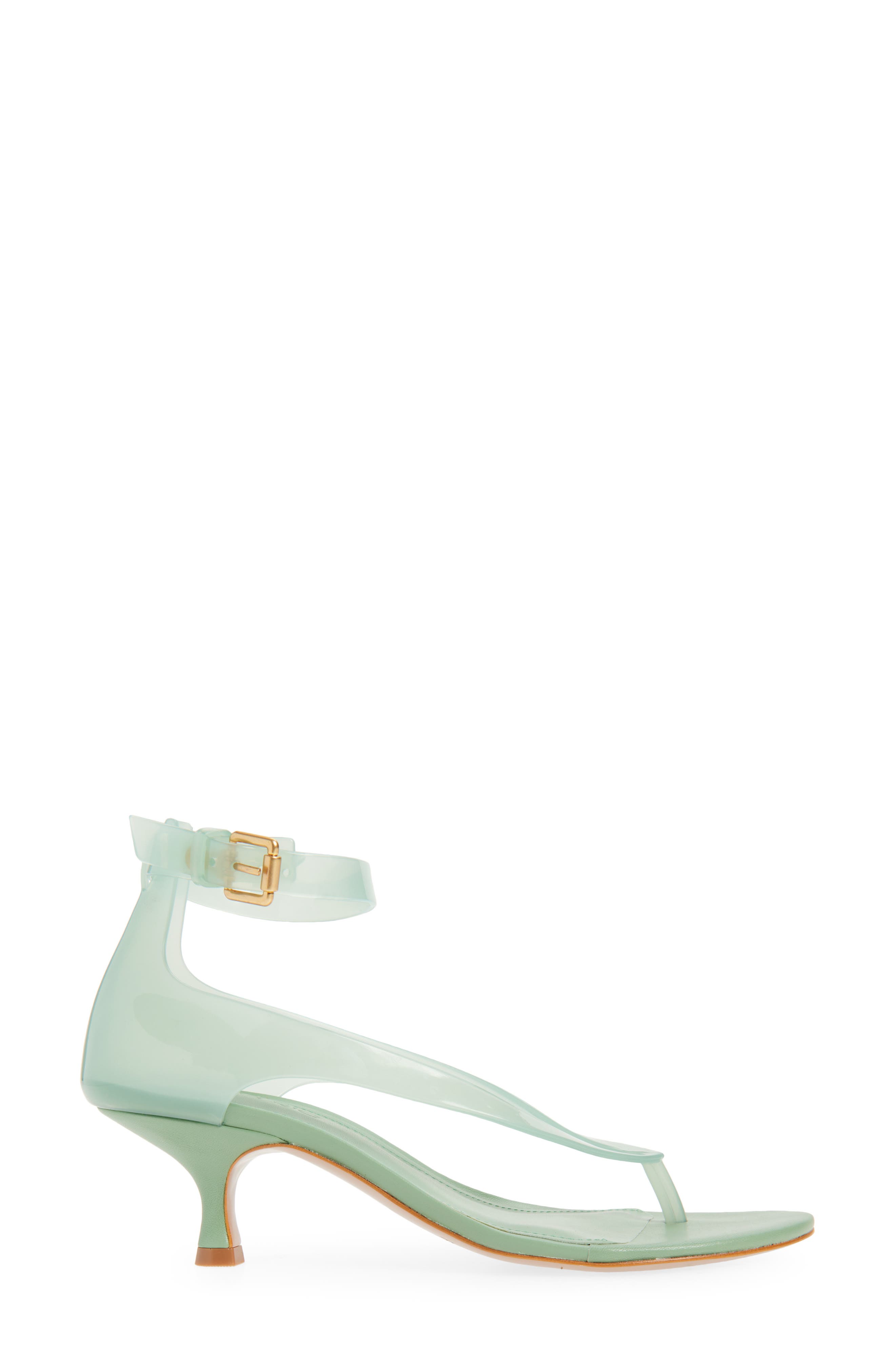 FARM Rio Jelly Ankle Strap Sandal, Alternate, color, Dusty Green