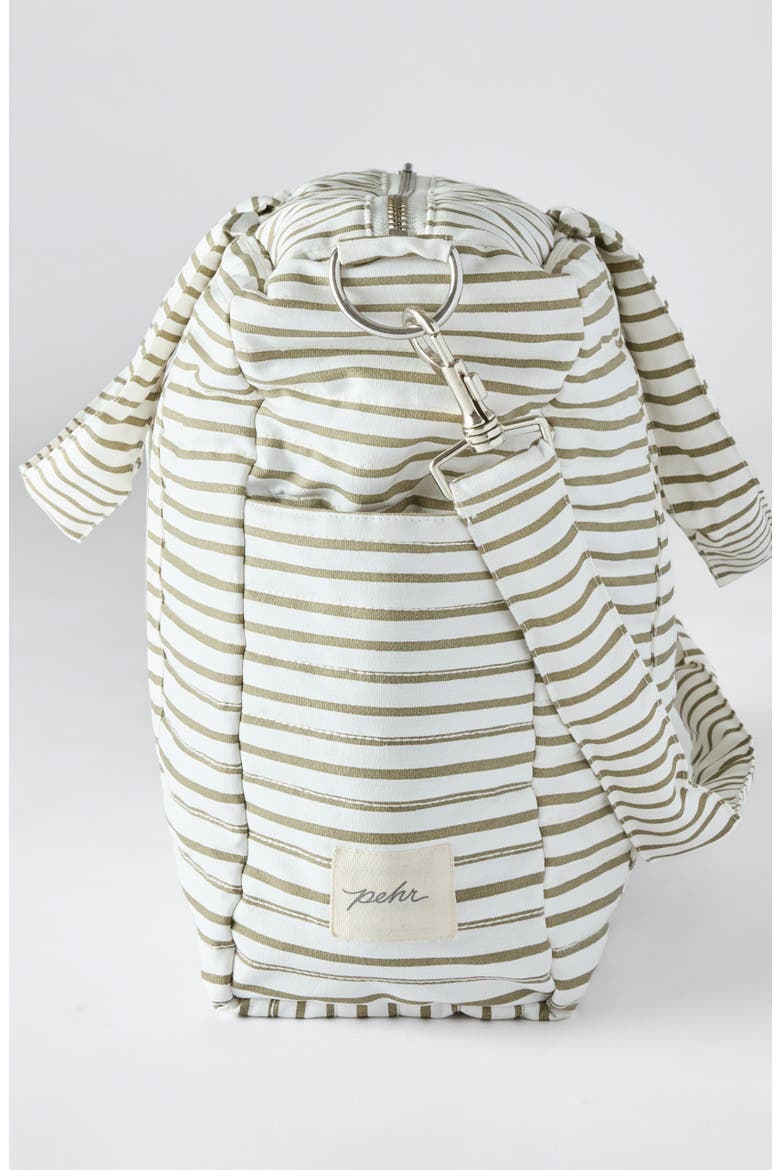 Stripes Away Diaper Bag, Alternate, color, STRIPES AWAY OLIVE