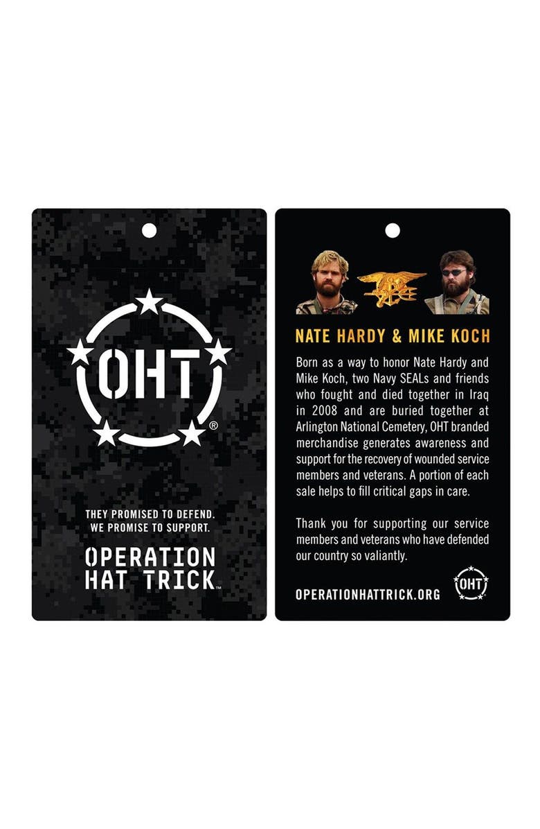 COLOSSEUM Men's Colosseum Gray/Camo Nebraska Huskers OHT Military Appreciation Swoop Quarter-Zip Jacket, Alternate, color,