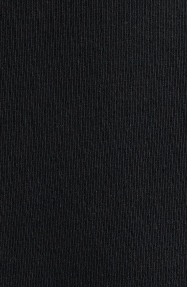 BOSS Unique Long Sleeve Stretch Cotton Pajama T-Shirt, Alternate, color, Black