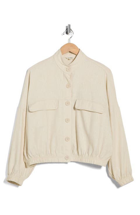 Linen Blend Jacket