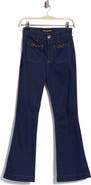 Veronica Beard Carson High Waist Ankle Flare Jeans