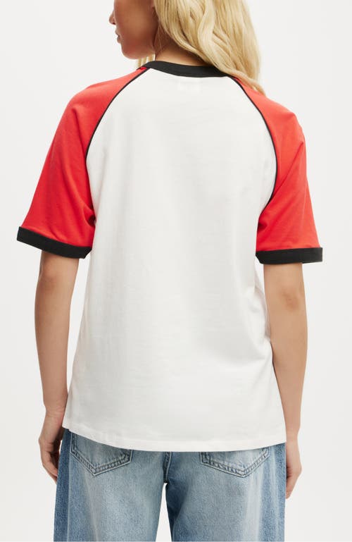 COTTON ON COTTON ON REGULAR RAGLAN LCN GRAPHIC TEE 