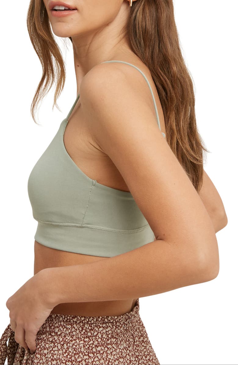 WISHLIST Bralette, Alternate, color, Sage