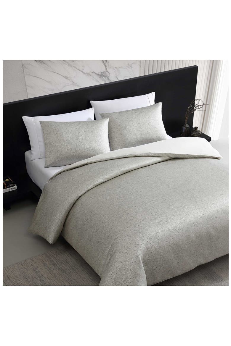 Speckled Stain Weave Comforter Set, Alternate, color, TAUPE