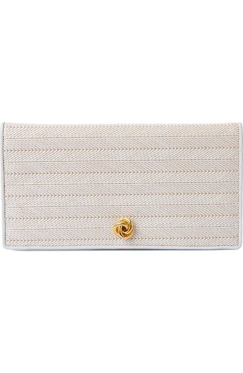 Michelle Wilhite The Eloise Clutch, Main, color, White