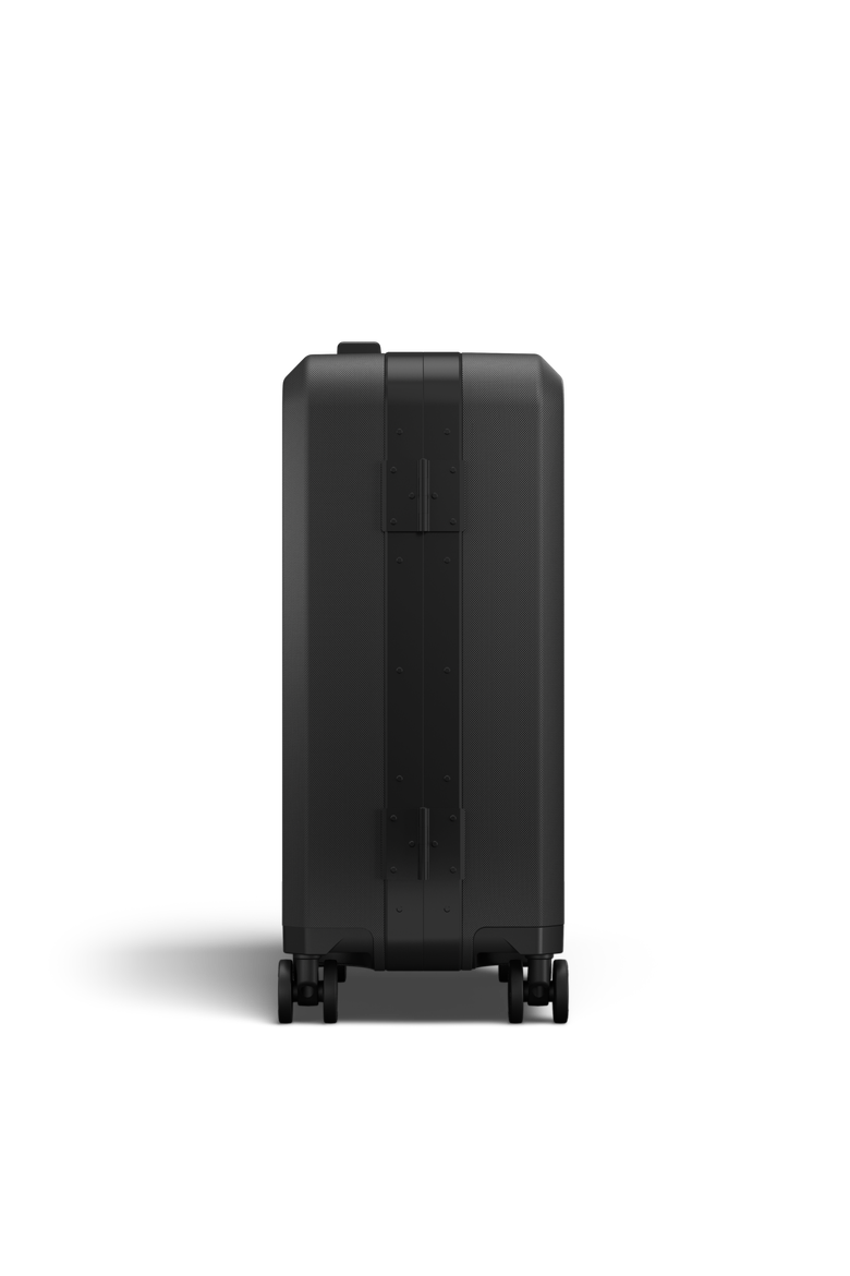 Ramverk Pro Hardside 21 Inch Carry On Luggage  Spinner with Buckle Closure, Alternate, color, Black Out