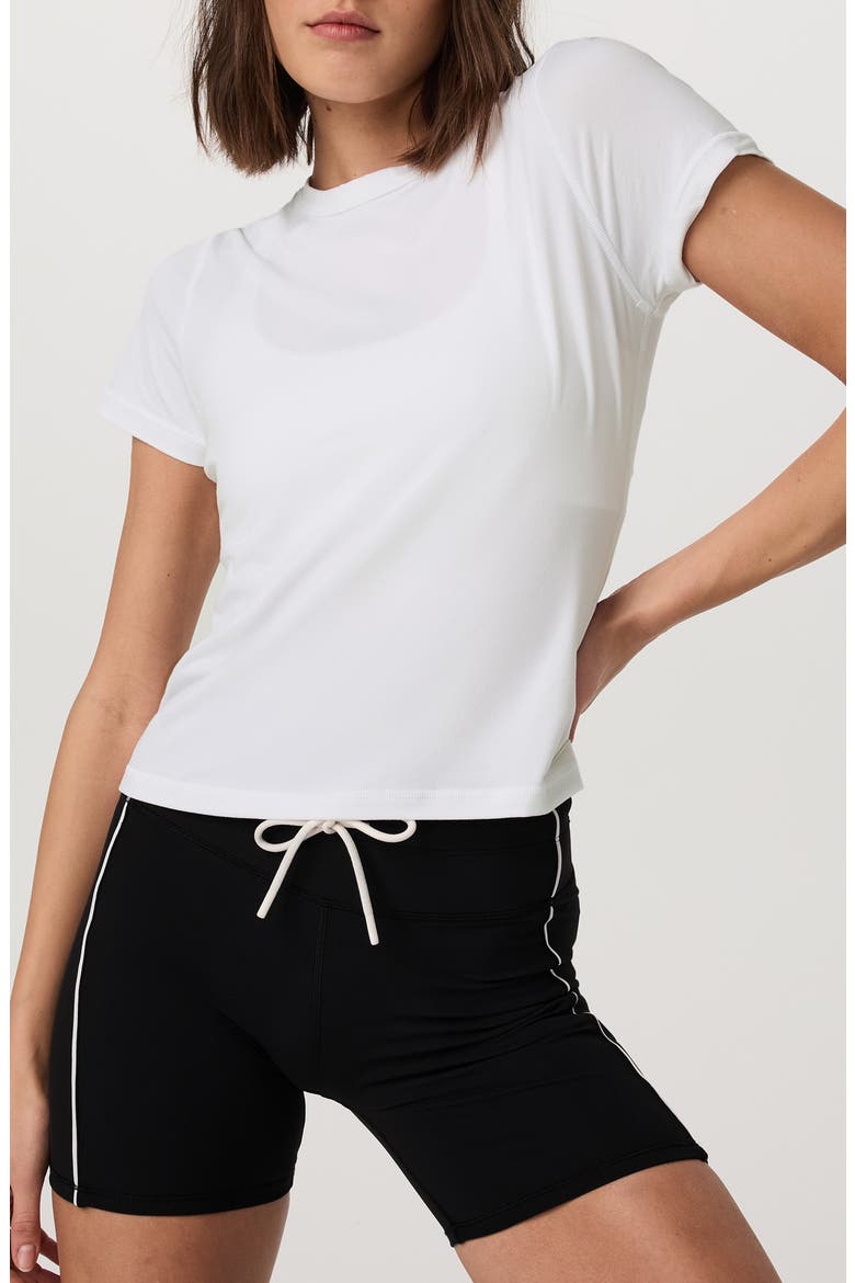 Lux Performance T-Shirt, Main, color, WHITE