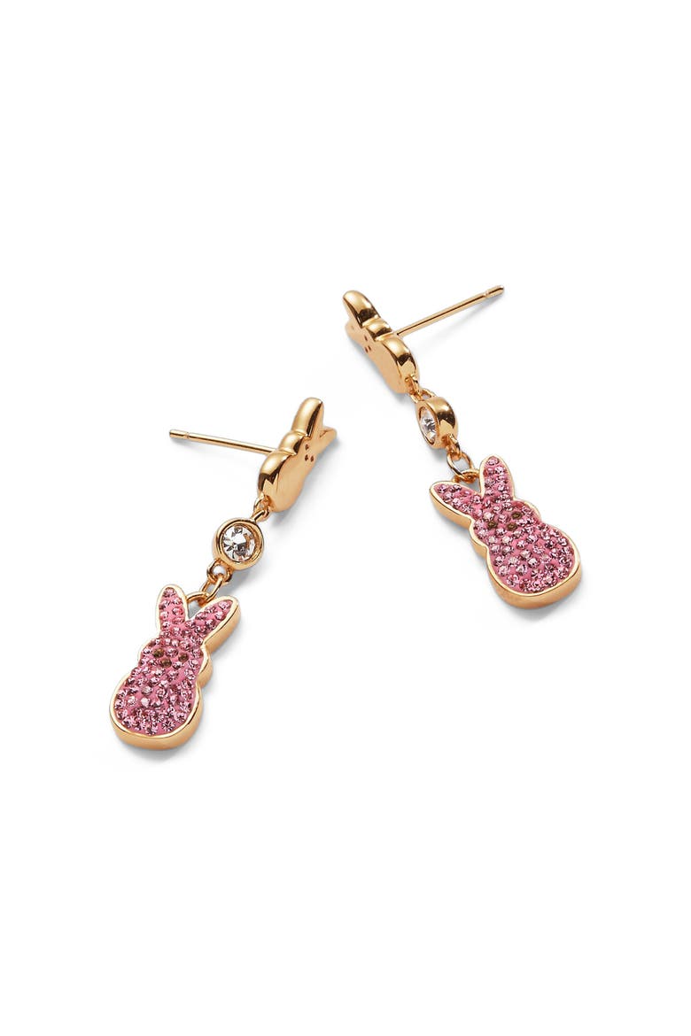 Peeps® Statement Earrings, Alternate, color, Pink