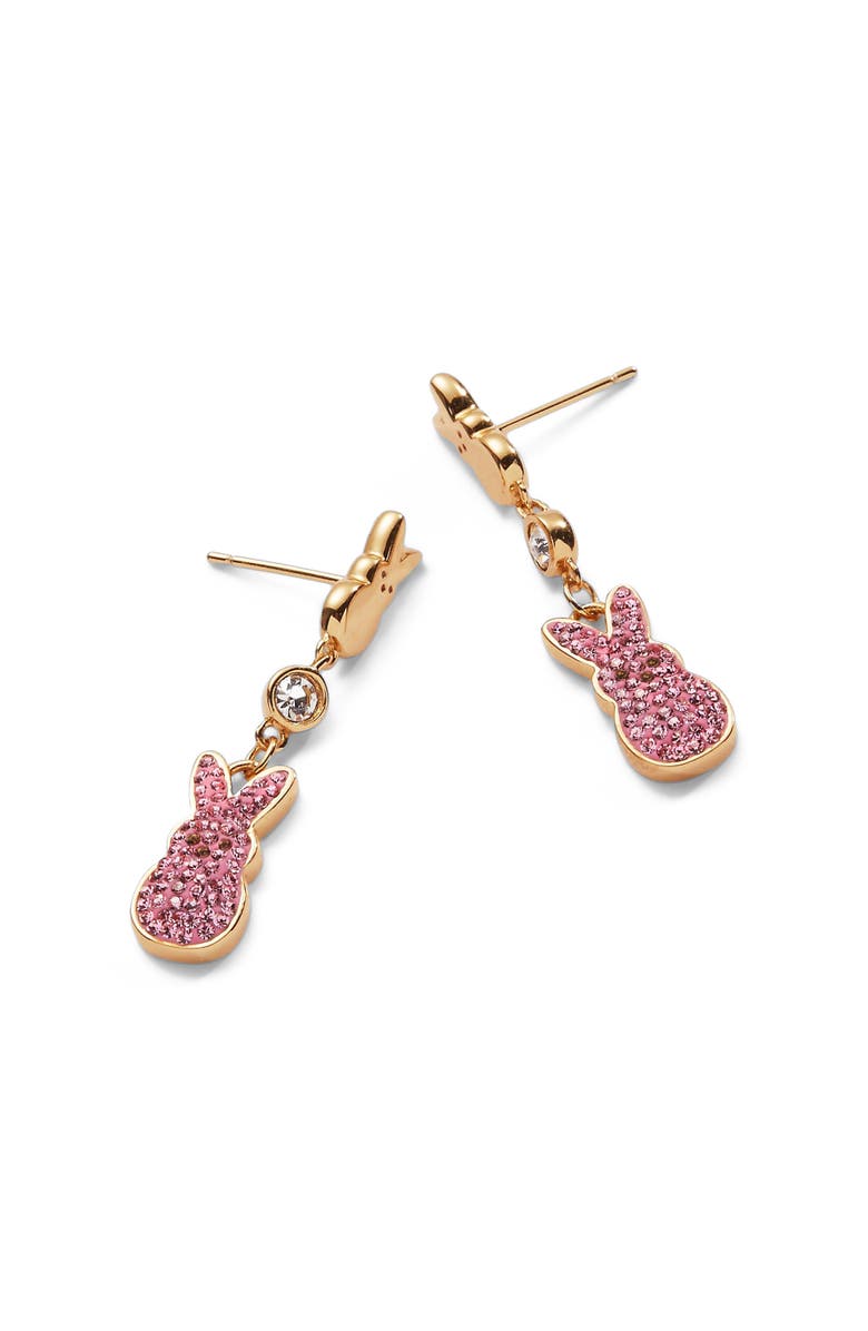 Alex and Ani Peeps<sup>®</sup> Statement Earrings, Alternate, color, Pink