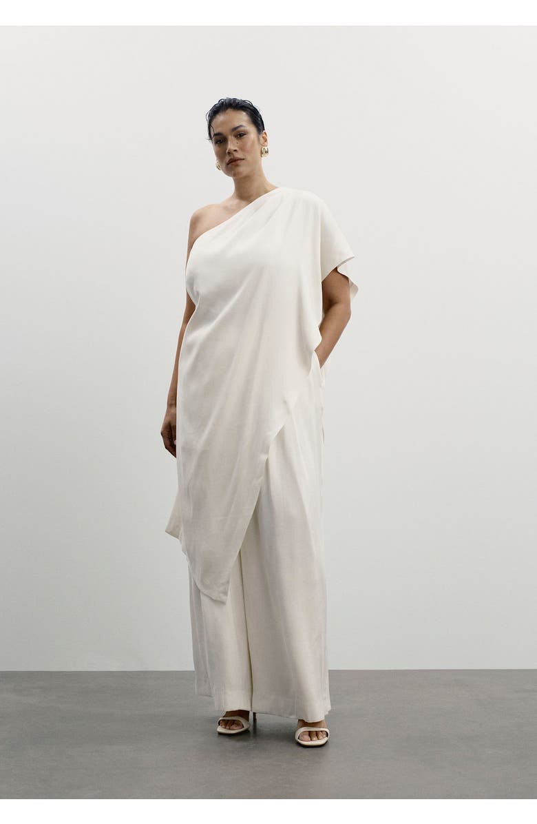 11 Honoré Pleated Wide-Leg Pant, Alternate, color, Vanilla Ice