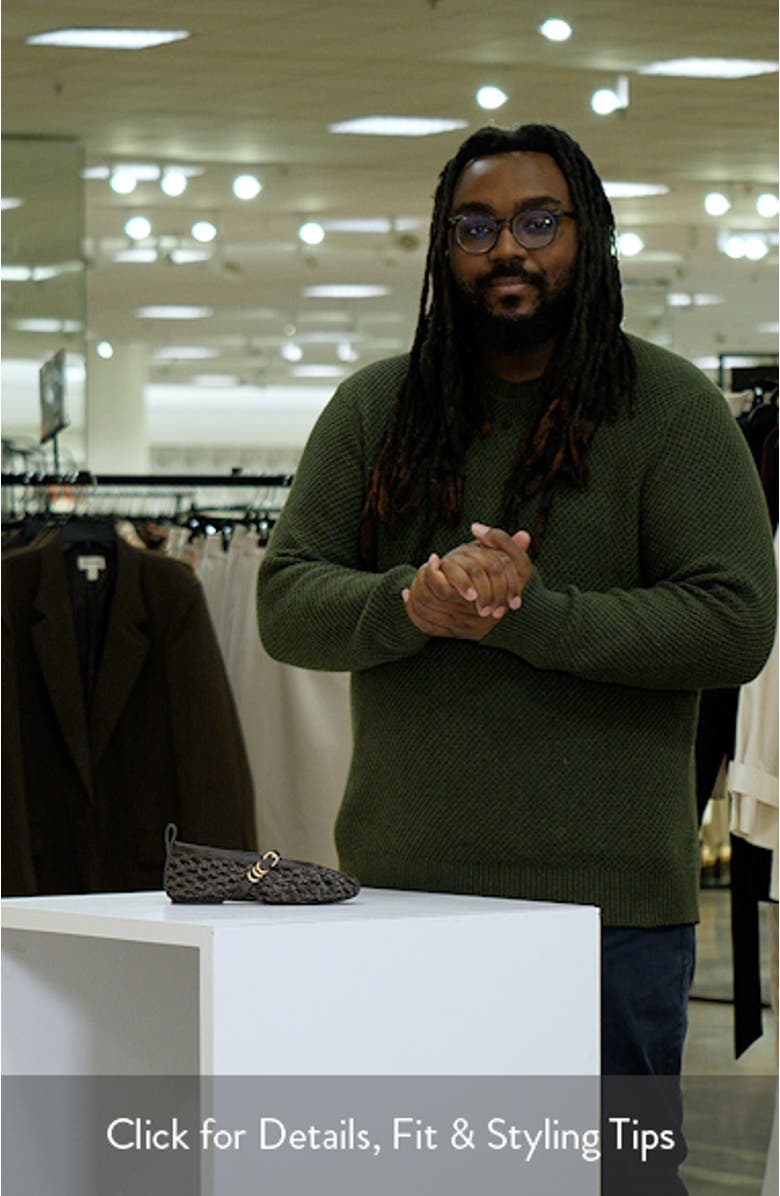 Spire Woven Mary Jane Flat, sales video thumbnail