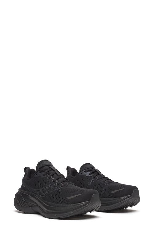 Saucony Hurricane 25 Running Shoe In Black