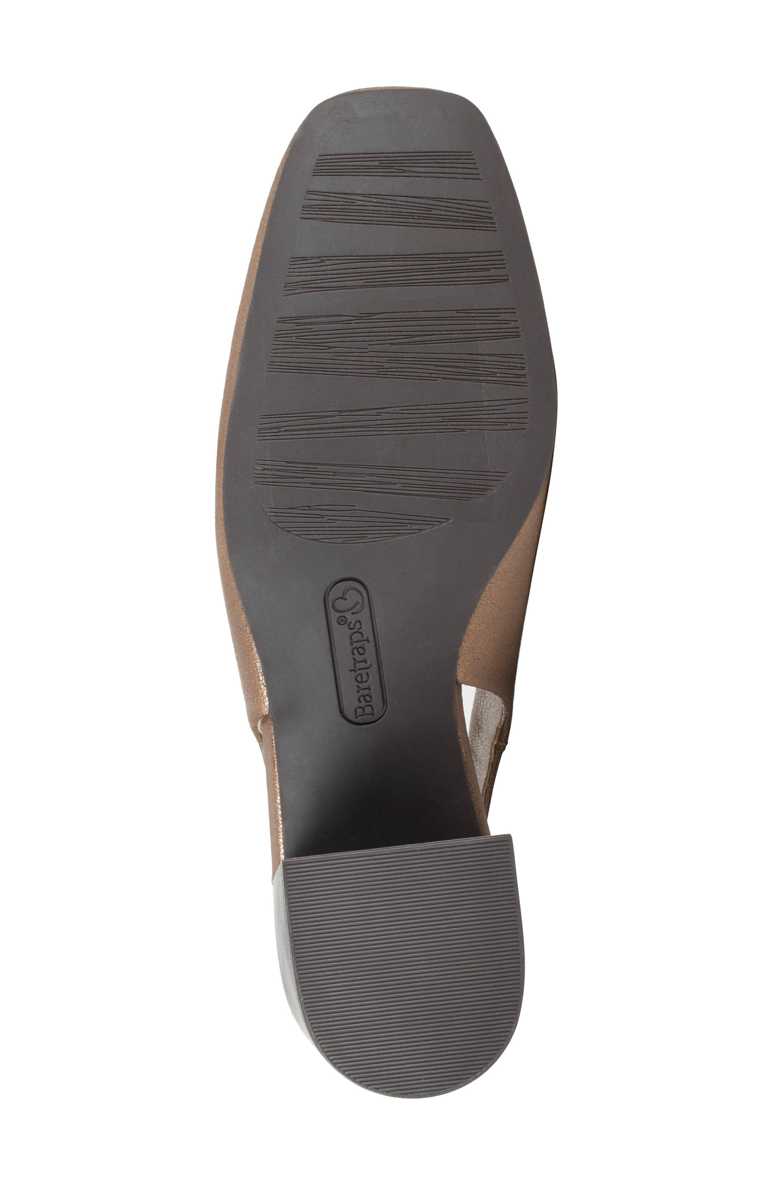 Ester Block Heel Slingback Pump, Alternate, color, BRONZE