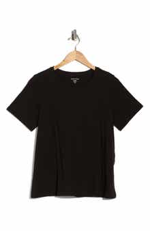 Eileen Fisher Crewneck Short Sleeve Organic Cotton T-Shirt