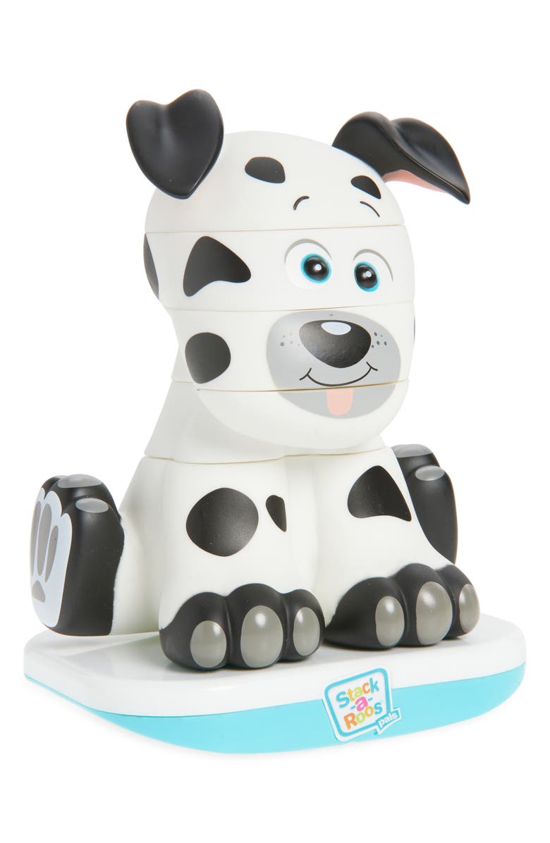 Stack-a-Roos Dalmatian Puppy Learning Toy, Main, color, 