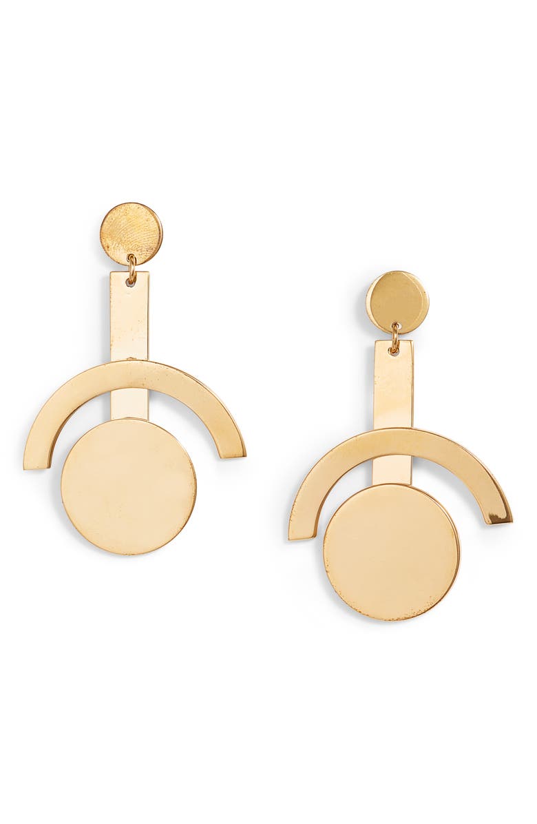 Lele Sadoughi Telescope Drop Earrings, Main, color, 