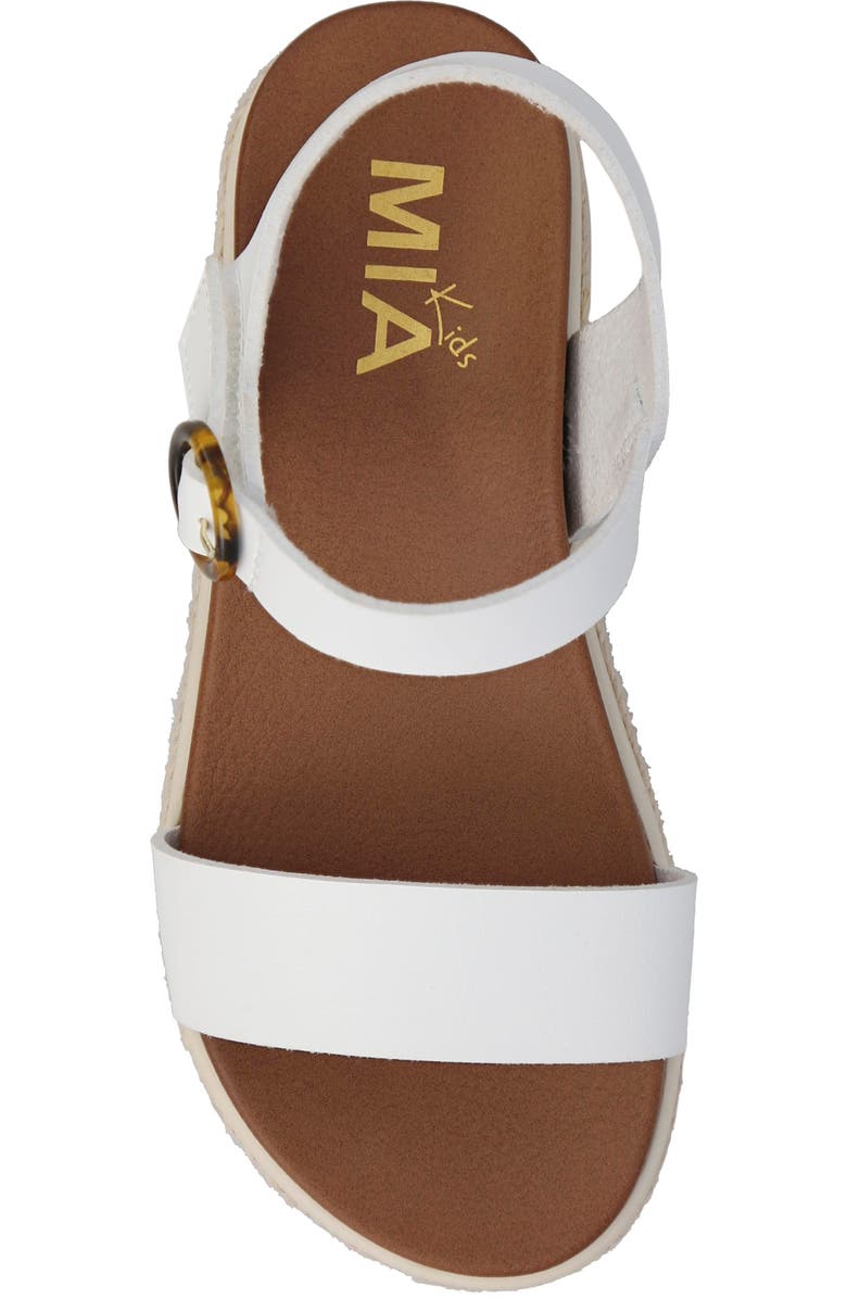MIA Kids' Pyper Platform Sandal, Alternate, color, White