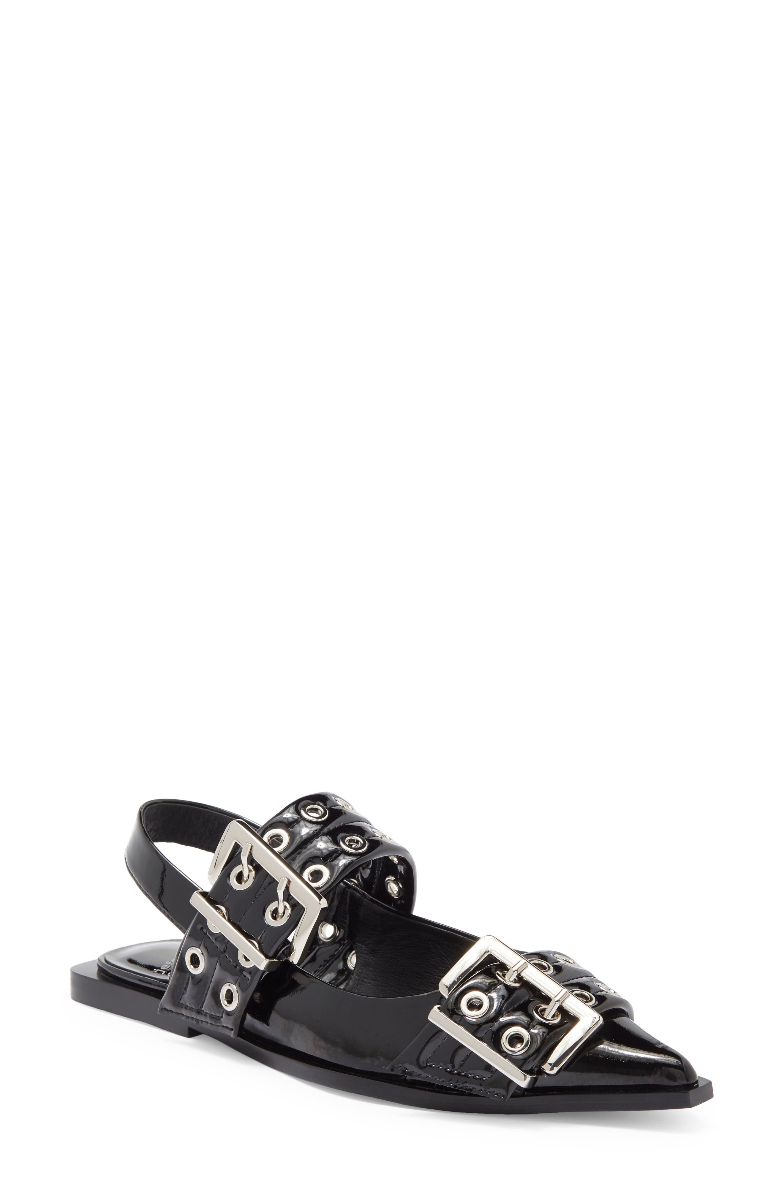 Jeffrey Campbell Debb Slingback Flat, Main, color, 