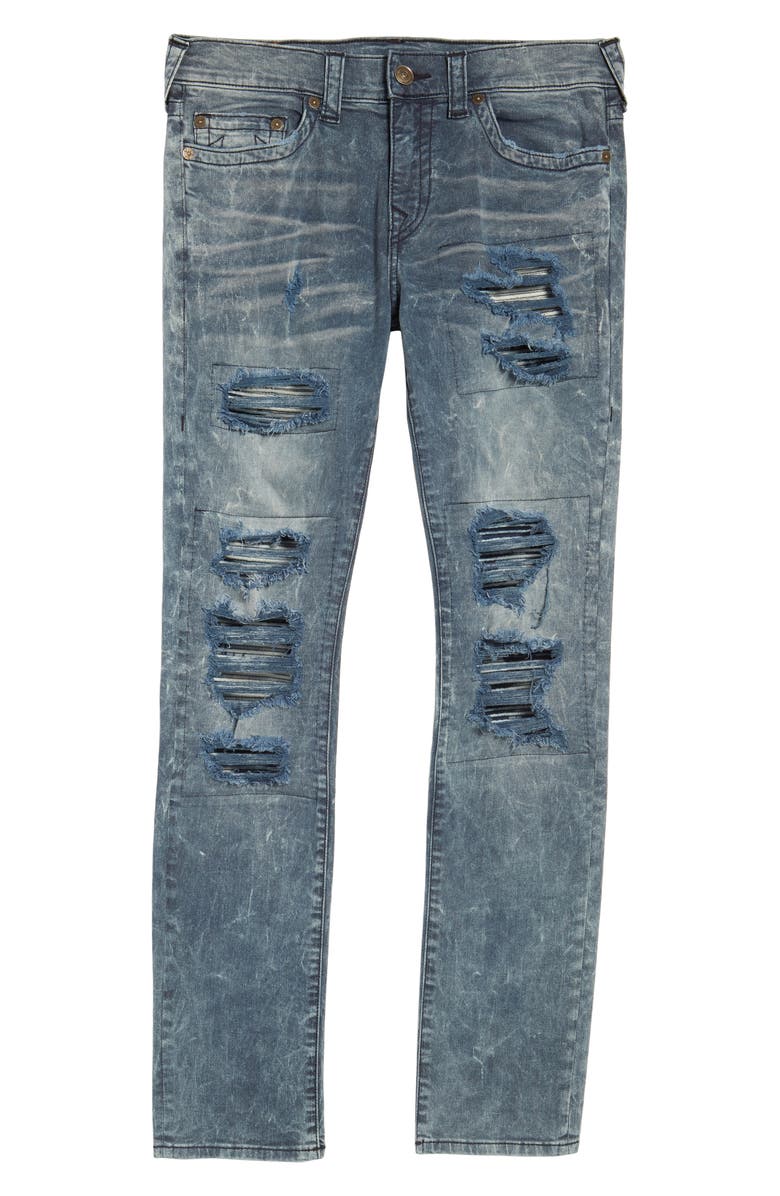 True Religion Brand Jeans Rocco Skinny Fit Jeans, Alternate, color,