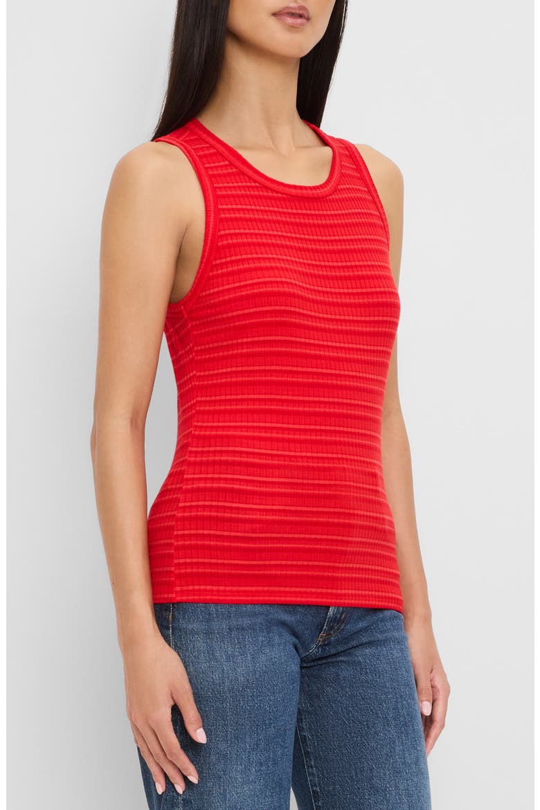 Carolie Ribbed Tank, Alternate, color, SAMBA