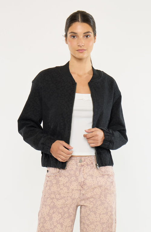 Kancan Mirabelle Bomber Jacket In Black