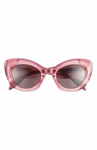 McQueen 52mm Cat Eye Sunglasses