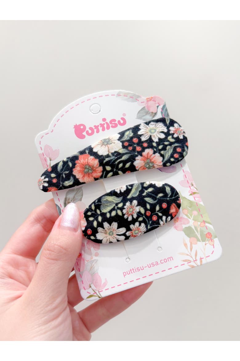 Liberty Floral Hair Clip Set of 6, Alternate, color, Blush Mix