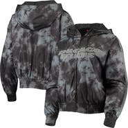 Mitchell & Ness Women's Mitchell & Ness Black Chicago Bears Galaxy Full-Zip Windbreaker Hoodie Jacket