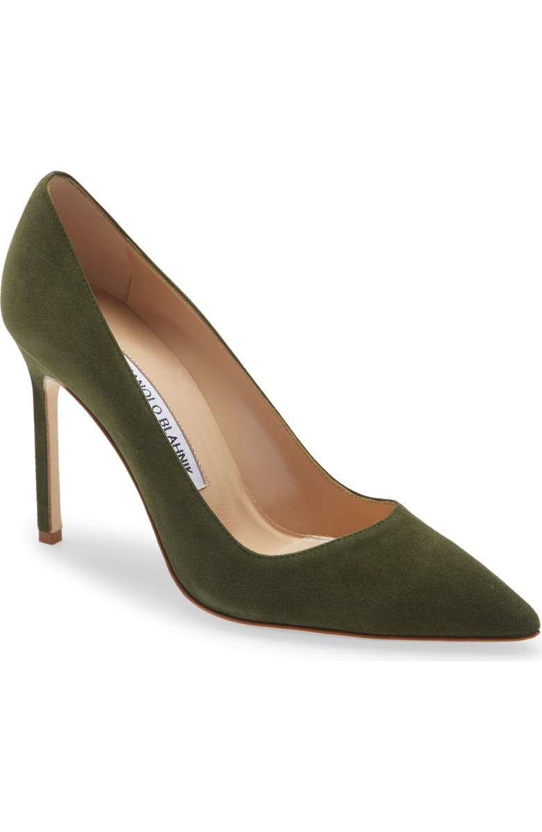 Manolo Blahnik BB Pointed Toe Pump, Main, color,