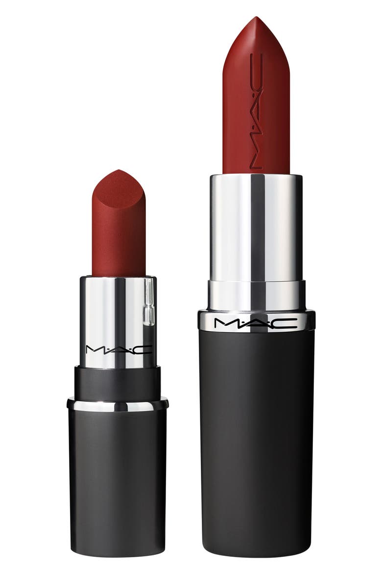 Mini M·A·Cximal Sleek Satin Lipstick, Alternate, color, DUBONNET